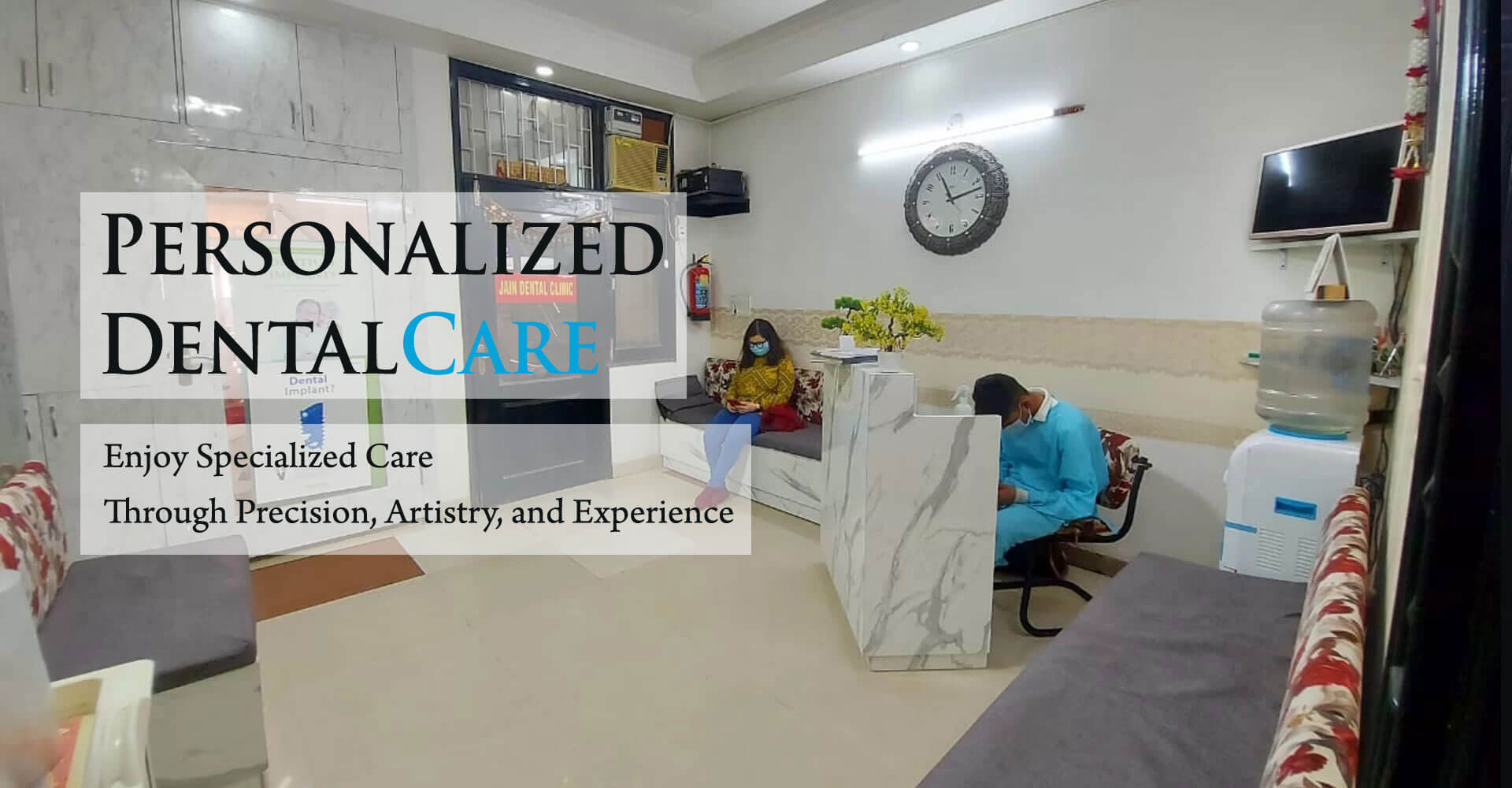 Jain Dental Hospital reception Area