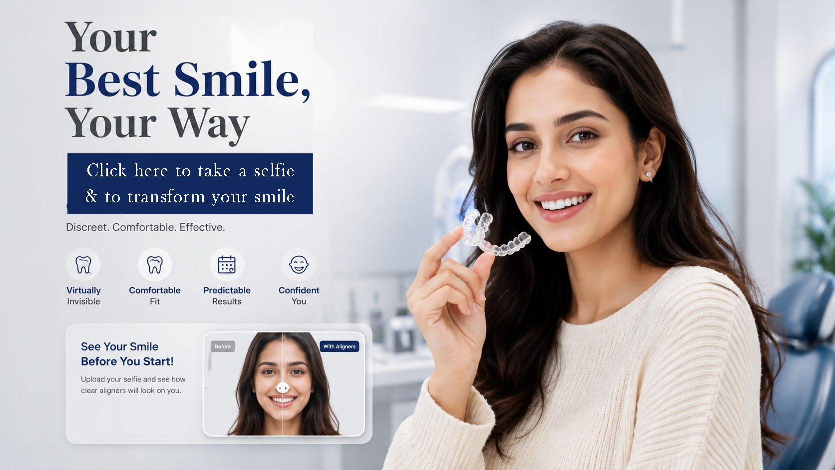Transform your smile With a selfie in 30 seconds Transform your smile With a selfie in 30 seconds.j
