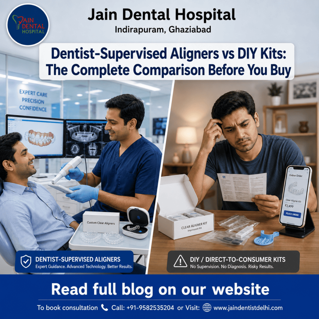 Dentist-Supervised Aligners vs DIY Kits