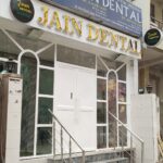 Front View of Jain Dental Hospital during Day time