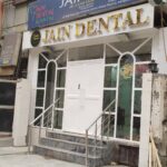 Front View of Jain Dental Hospital during Day time