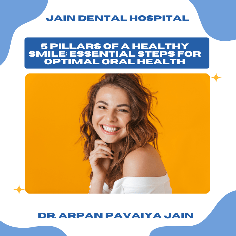 Healthy smile tips including brushing, flossing and dental care routine for strong teeth